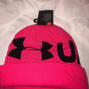 Under Armour beanie/hat pink 4-6 years girls youth color: penta pink 27D20002-65